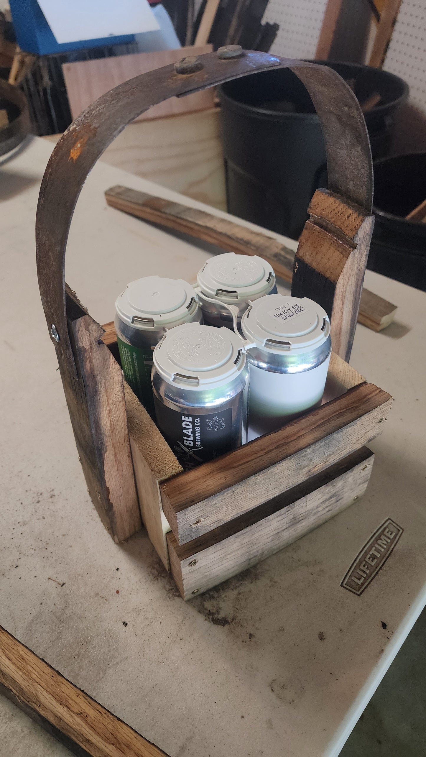 Whisky Stave 4 pack Holder