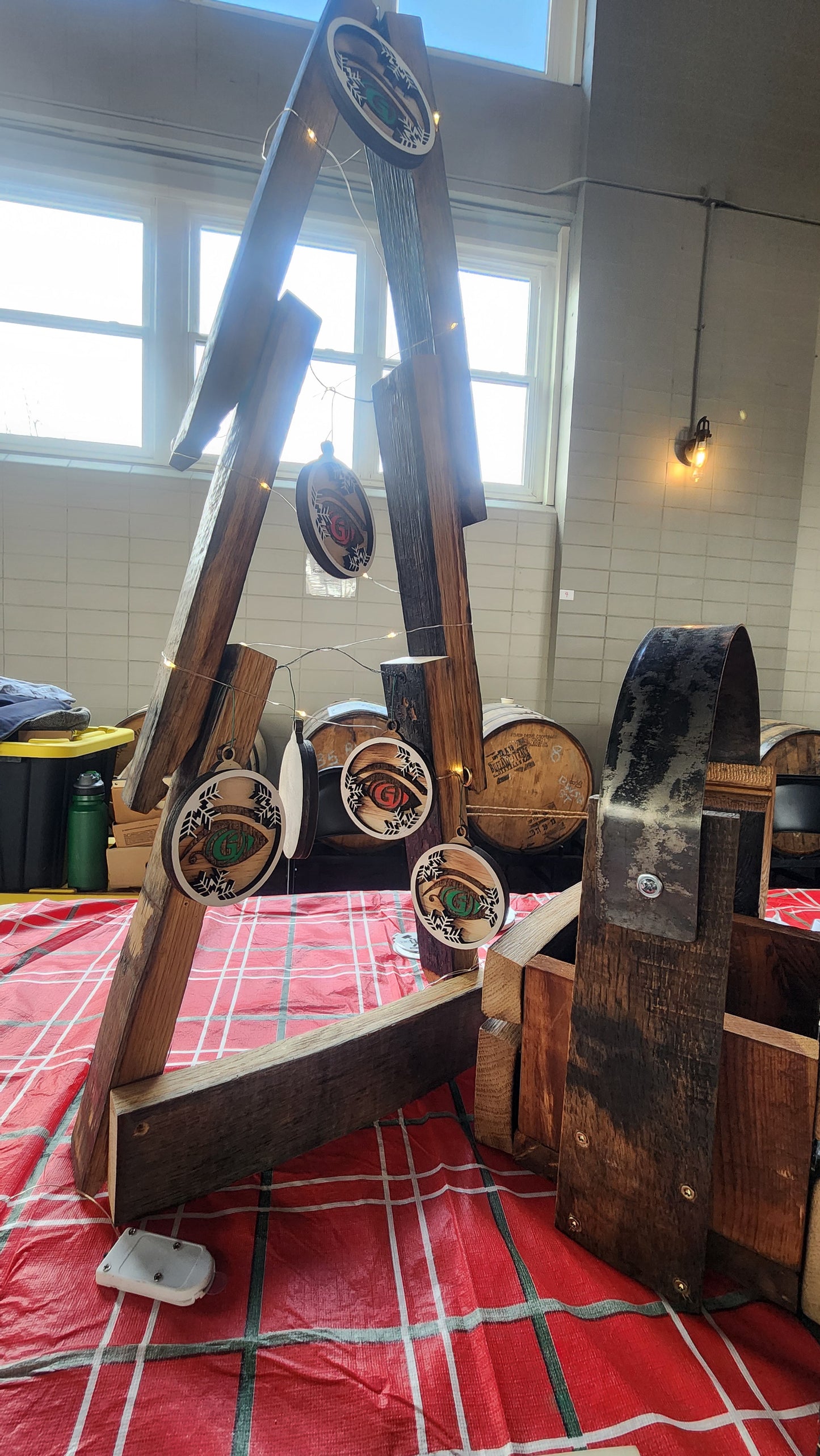 Whisky Stave Christmas Tree