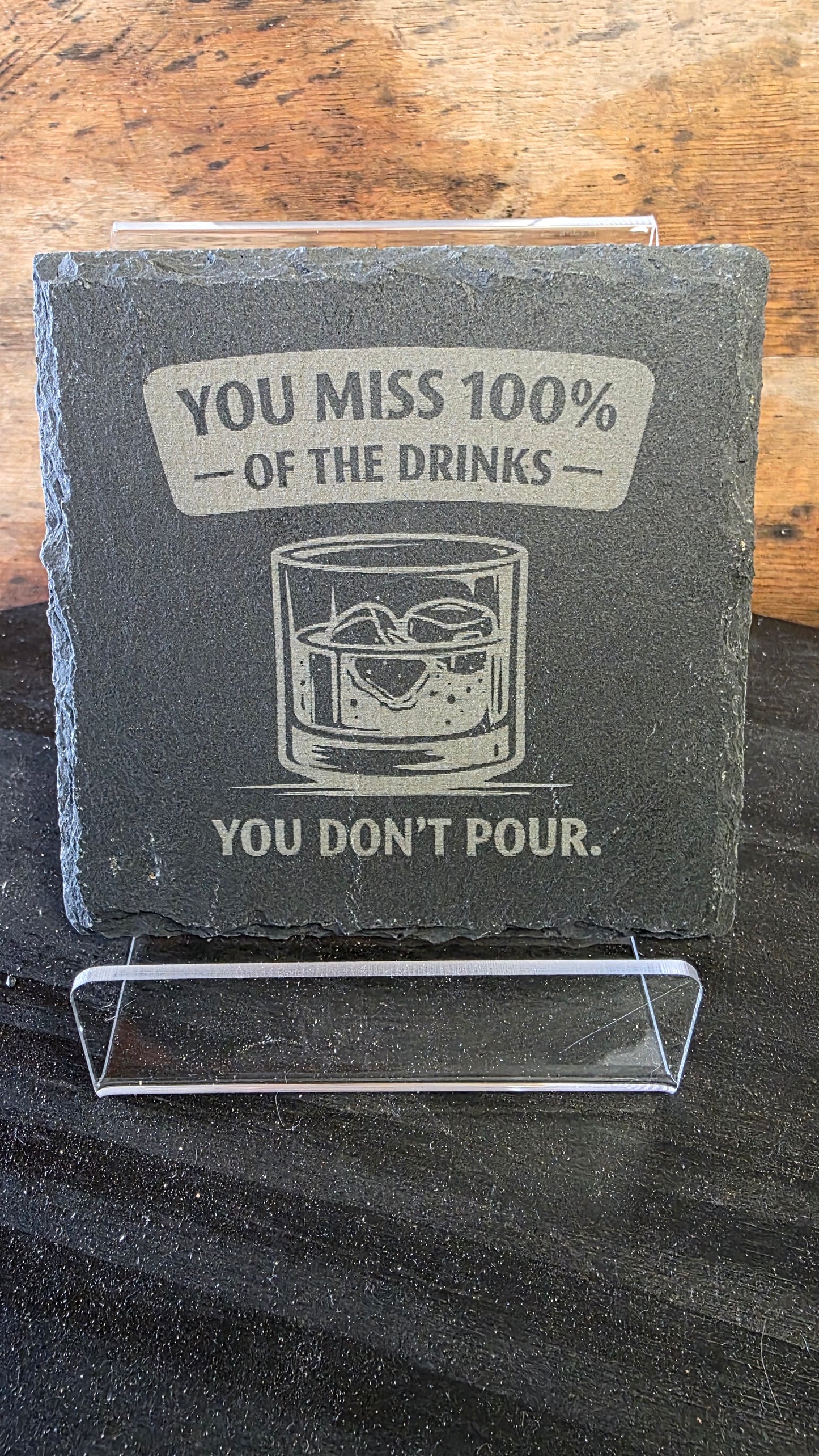 4 Inch Slate Coasters