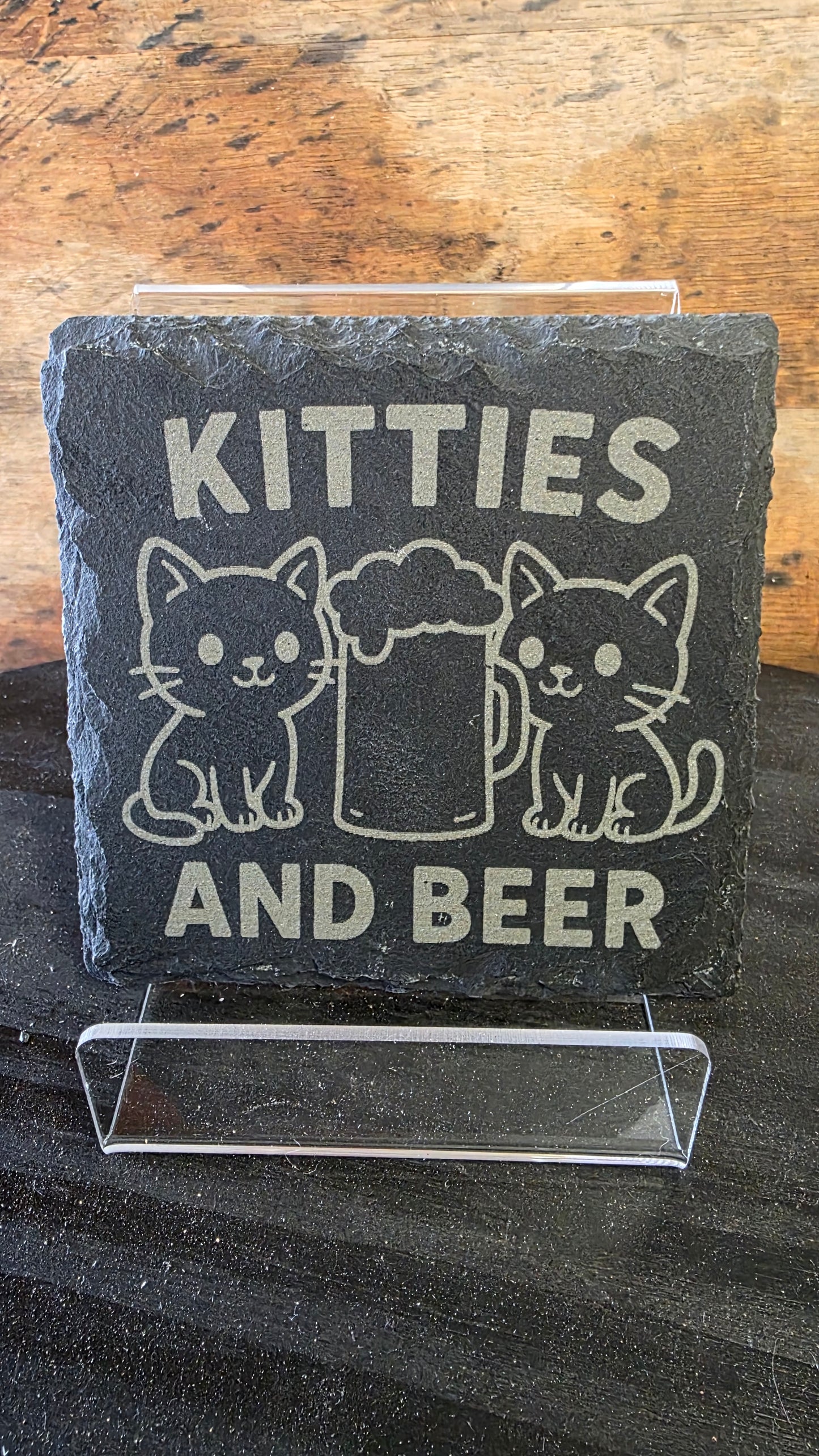 4 Inch Slate Coasters