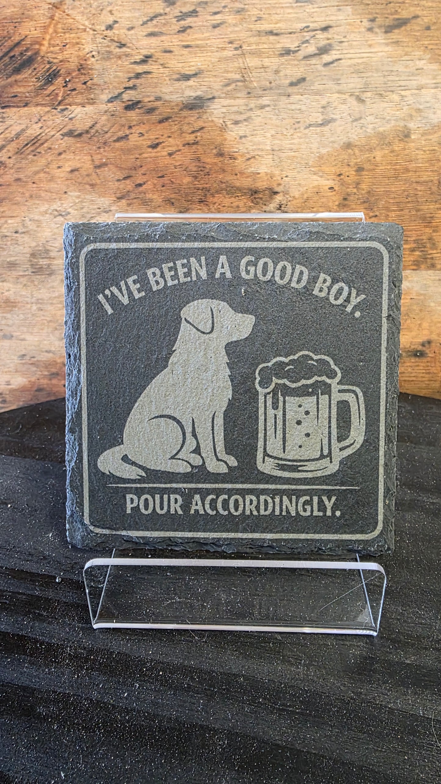 4 Inch Slate Coasters